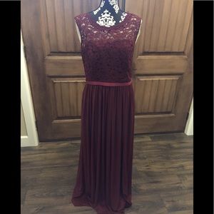 David’s bridal dress size 14